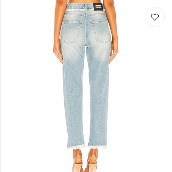 NEW DR. DENIM HIGH WAIST PEPPER JEAN SIZE 26 - Picture 4 of 4